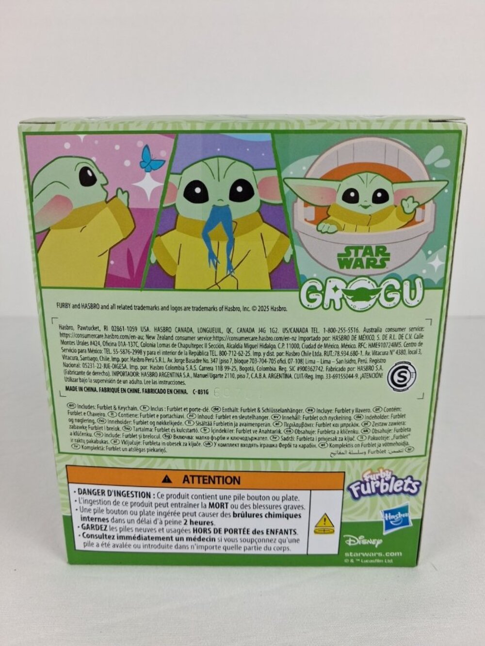 NEW Disney Star Wars Grogu Furby Furblets Electronic Plush Toy 45+ Sounds 2026 - Picture 3 of 6